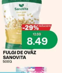 Fulgi de ovăz SanoVita 500g