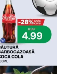 COCA COLA BĂUTURĂ CARBOGAZOASĂ 330ML