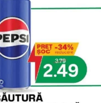 Pepsi Băutură Carbogazoasă 250ML