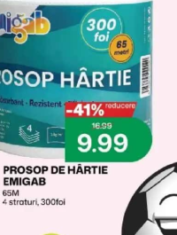 Emigab Prosop de hârtie 65M 4 straturi 300foi
