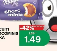 Biscuiți ChocoMinis Milka 37.5g