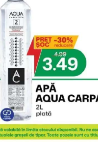 Aqua Carpatica Apă 2L plată