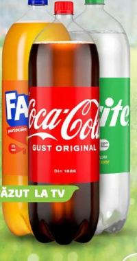 Coca-Cola / Fanta / Sprite Băutură răcoritoare carbogazoasă 2.5 L