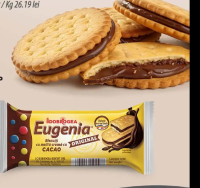 EUGENIA Biscuți cu cremă de cacao 36g