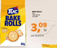 TUC BAKE ROLLS diverse sortimente 80g