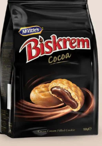 BISKREM Biscuți cu umplutură 150-160g