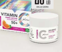 COSMETIC PLANT Vit. C plus, Cremă antirid regeneratoare 50+, 120 g