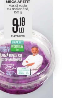 MEGA APETIT Varză roșie cu maioneză 150g