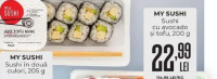 MY SUSHI Sushi cu avocado și tofu 200g