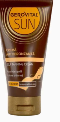 Gerovital crema autobronzanta Sun, 150 ml