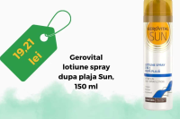 Gerovital lotiune spray dupa plaja Sun, 150 ml