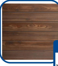 Natura Gresie exterior / interior portelanata Wenge, 45 x 45 cm, maro, mata, aspect lemn