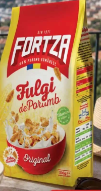 FORTZA Fulgi de porumb Original 500 g