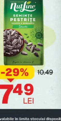 NUTLINE Semințe de floarea-soarelui 300 g
