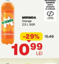 MIRINDA Orange 2.5 L SGR