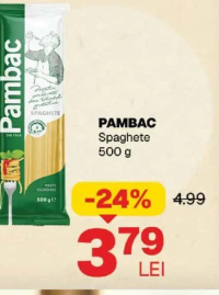 PAMBAC Spaghete 500 g