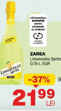ZAREA Limoncello Spritz 0.75 L SGR