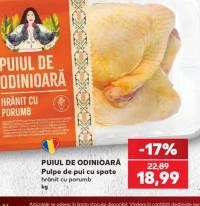 Puiul de Odinioară Pulpe de pui cu spate hrănit cu porumb kg