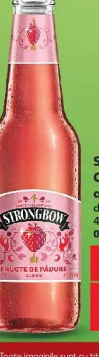 Strongbow Cidru de mere aromat diverse sortimente 4,5% alcool 0,33 l