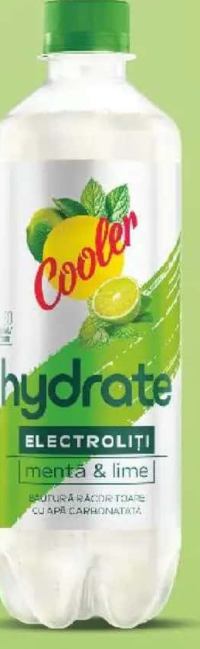 Cooler băutură răcoritoare carbogazoasă mentă și lime / afine 0,5 l