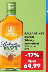Ballantine's Brasil Whisky aromatizat 35% alcool 0.7l