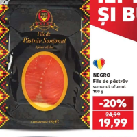 Negro File de păstrăv somonat afumat 100 g
