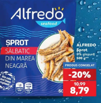 ALFREDO Sprot 0% glazură 500 g