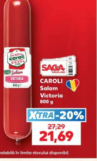Caroli Salam Victoria 800 g