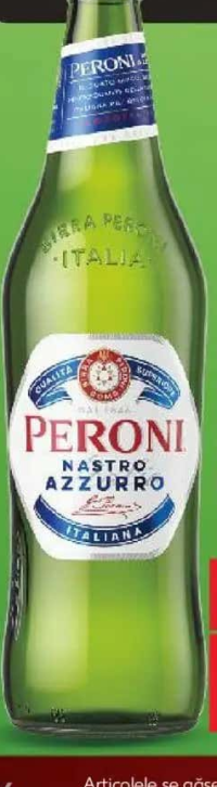 Peroni Nastro Azzurro Bere blondă 5,1% alcool 0,66 l