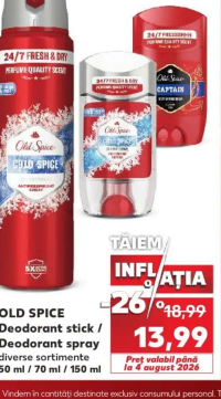 OLD SPICE Deodorant stick / Deodorant spray diverse sortimente 50 ml / 70 ml / 150 ml
