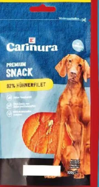 Carinura Snack pentru câini file de pui / rață 100 g