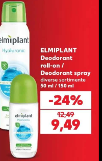ELMIPLANT Deodorant roll-on / Deodorant spray diverse sortimente 50 ml / 150 ml