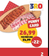 Periș Mix Coaste de Porc Marinate/Natur preț/kg