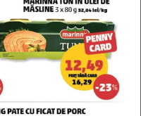 Marinna Ton în Ulei de Măsline 3 x 80 g