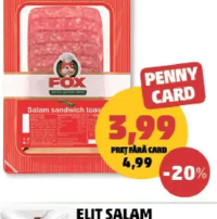 FOX SALAM SANDWICH TOAST feliat 100 g