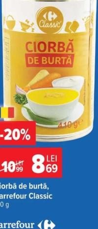 Carrefour Classic Ciorbă de burtă, 410 g