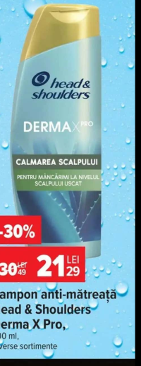 Head & Shoulders Șampon anti-mătreață Derma X Pro 300 ml