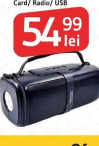 Boxă Bluetooth, Card/ Radio/ USB