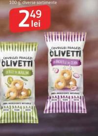 Olivetti Covrigei diverse sortimente 100 g