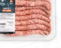 Piața de Carne Cârnați de porc subțiri 500 g 1 bucată
