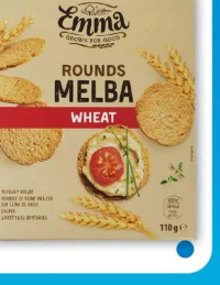 Emma Rondele de pâine prăjită din făină de grâu, 110g