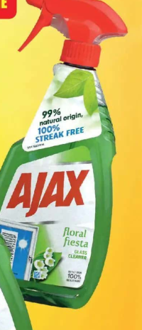 Ajax Glass Cleaner Floral Fiesta