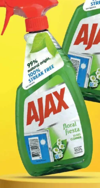 Ajax Glass Cleaner Floral Fiesta