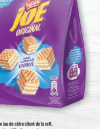 Joe Original Napolitane cu cremă cu aromă de vanilie/cacao, 160g
