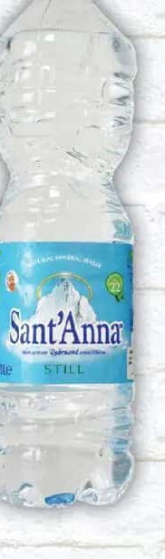 SANT'ANNA APĂ MINERALĂ NATURALĂ PLATĂ, 1.5L