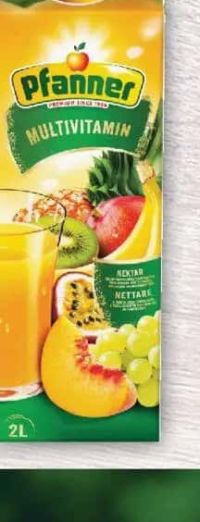 PFANNER NECTAR CU MULTIVITAMINE, 2L