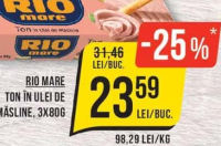 Rio Mare Ton în ulei de măsline, 3x80g