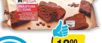 Mega Prăjitură cu cacao și fulgi de ciocolată, 300g
