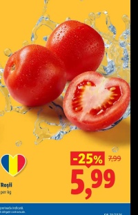 Roșii per kg
