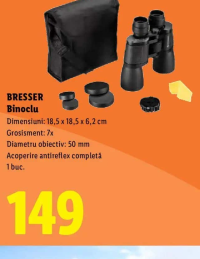 BRESSER Binoclu 7x50